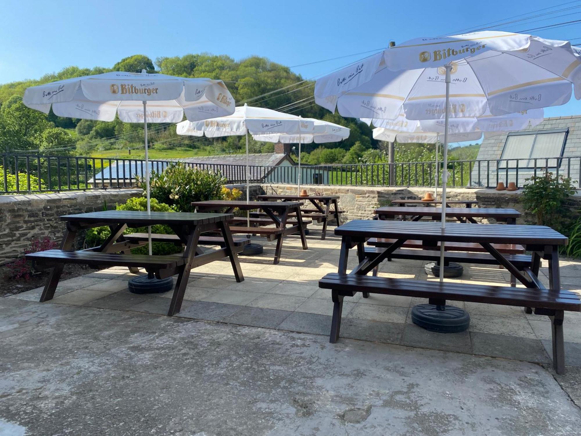 Castle Inn Knighton  Exterior foto